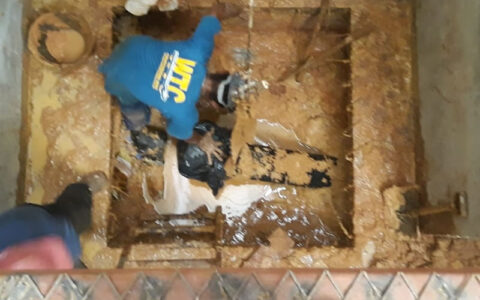 Obra Cooperativa Itupeva /SP - Duto de 160mm - Captação de rede de águas fluviais - Secagem de Silos