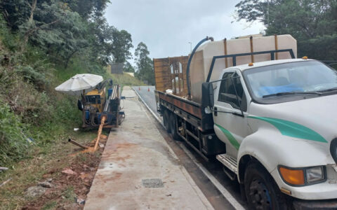 Obra Prefeitura Santana de Parnaiba - Fibra Óptica - 2km