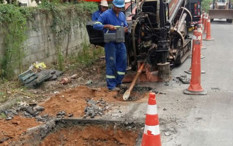 Obra Rede de Fibra Ótica - Rio de Janeiro (2022)